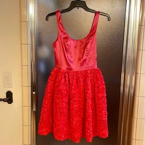 Beautiful Coral Semi Formal Dress